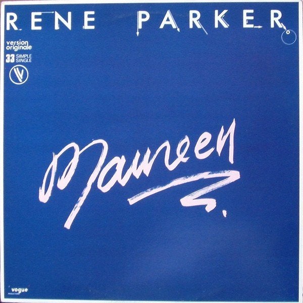 Rene Parker ‎  Maureen  maxi single, LP, Ophalen of Verzenden, Pop, 12 inch