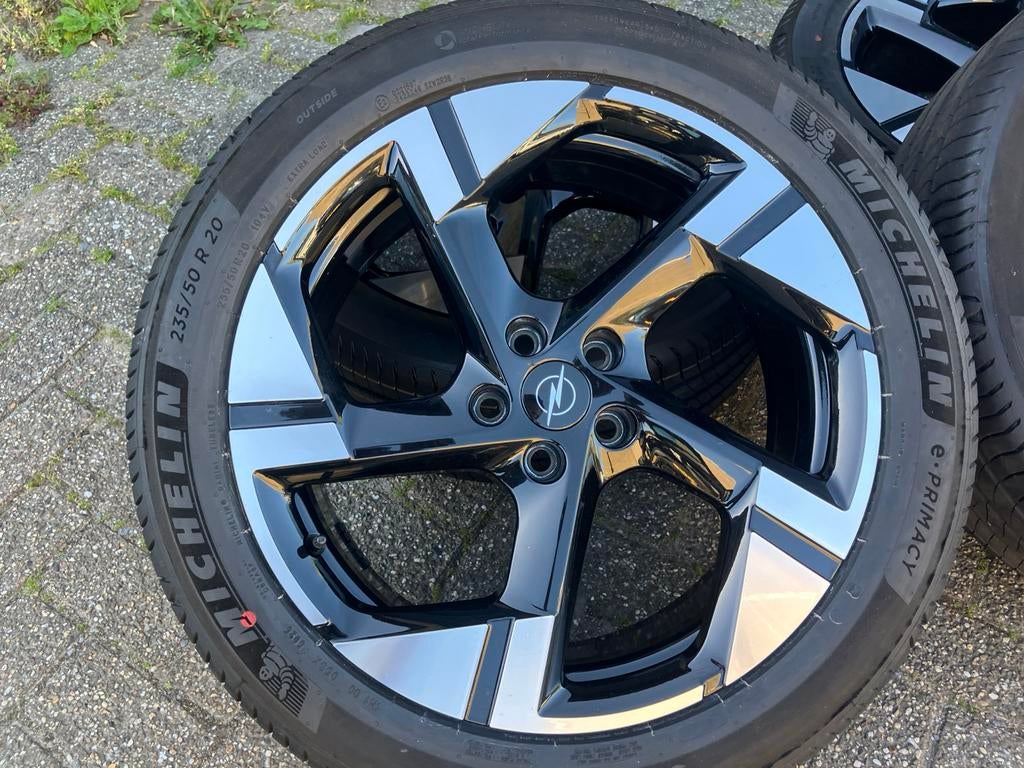 20 19 inch Opel Grandland Peugeot velgen banden 5x108, Ophalen, Banden en Velgen, 235 mm, 20 inch