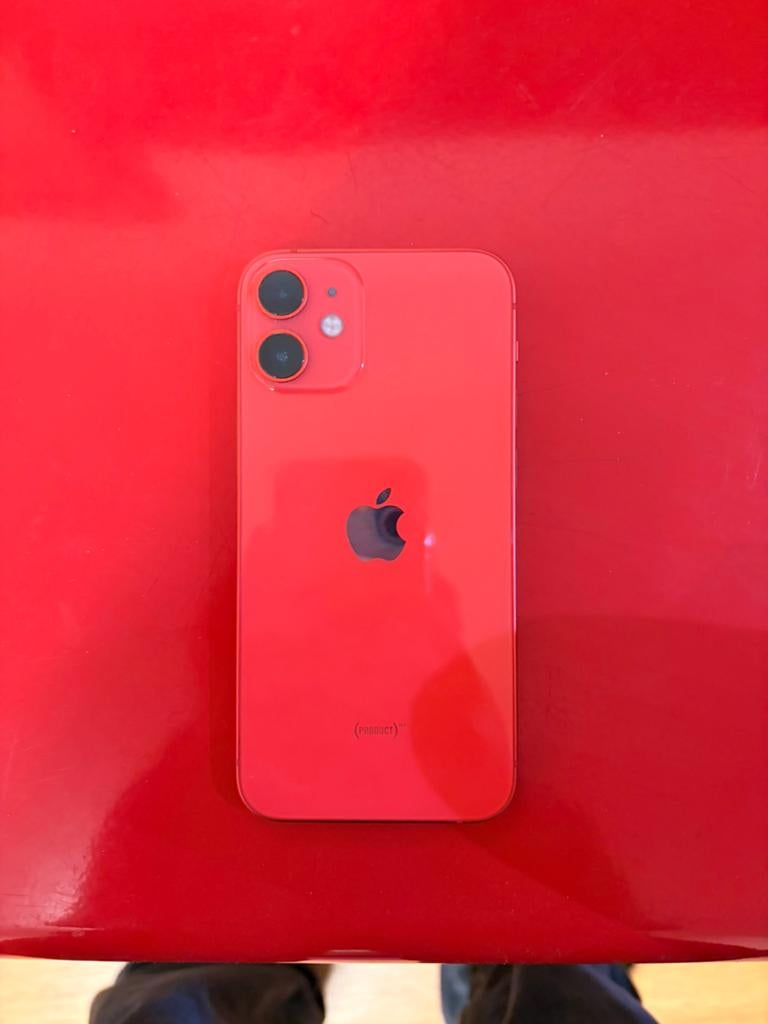 iPhone 12 mini rood, Telecommunicatie, Mobiele telefoons | Apple iPhone, 128 GB, IPhone 12 Mini, Ophalen of Verzenden, Zo goed als nieuw