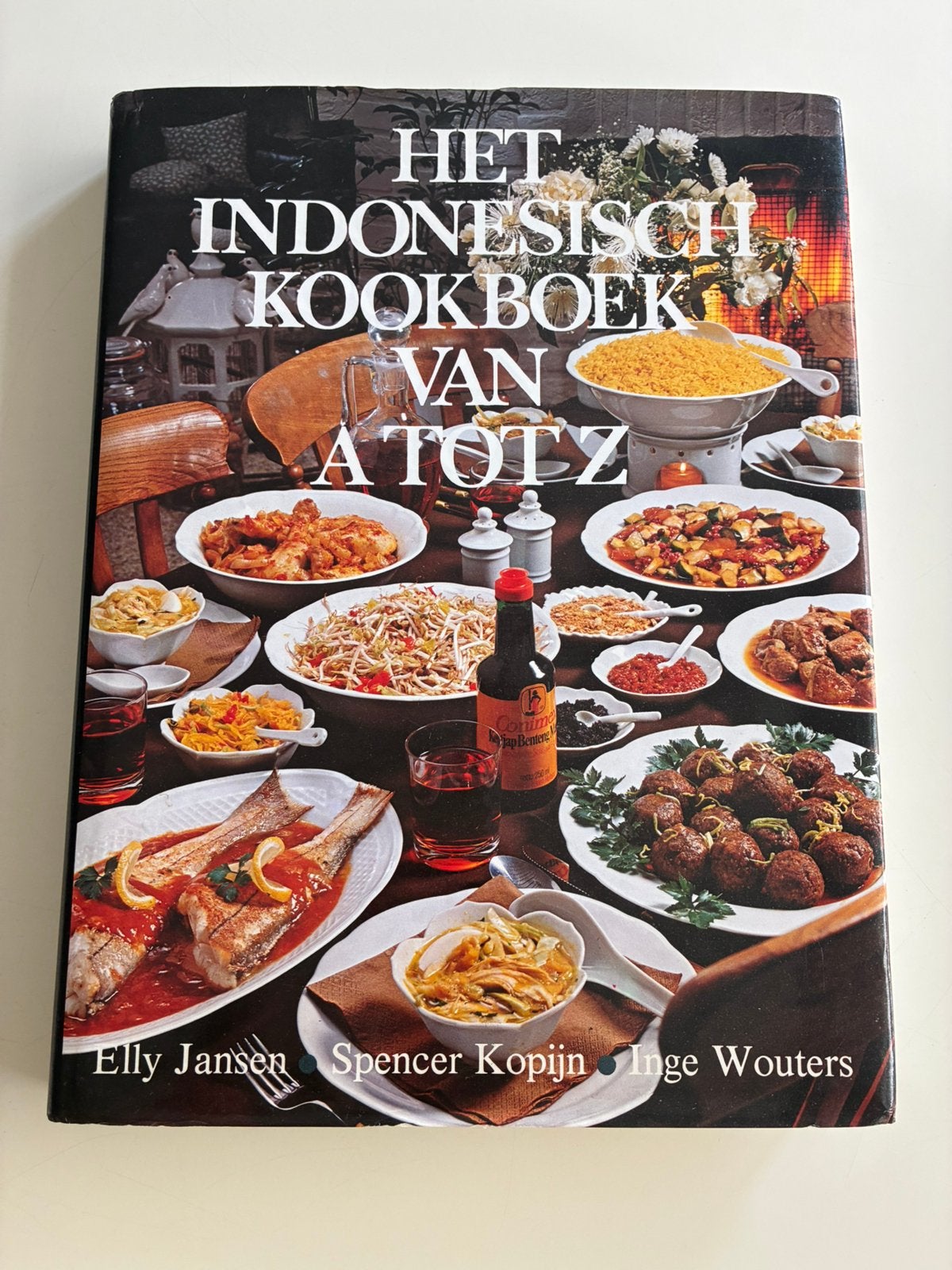 Jansen - Indonesisch kookboek van a tot z | Hardcover, Ophalen of Verzenden, Zo goed als nieuw, Jansen, Azië en Oosters