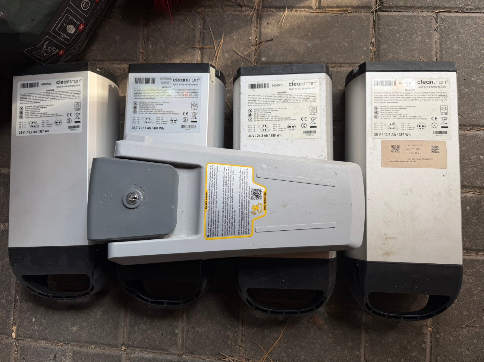 5x van Raam accu’s laden niet op perfect voor revisie, Gebruikt