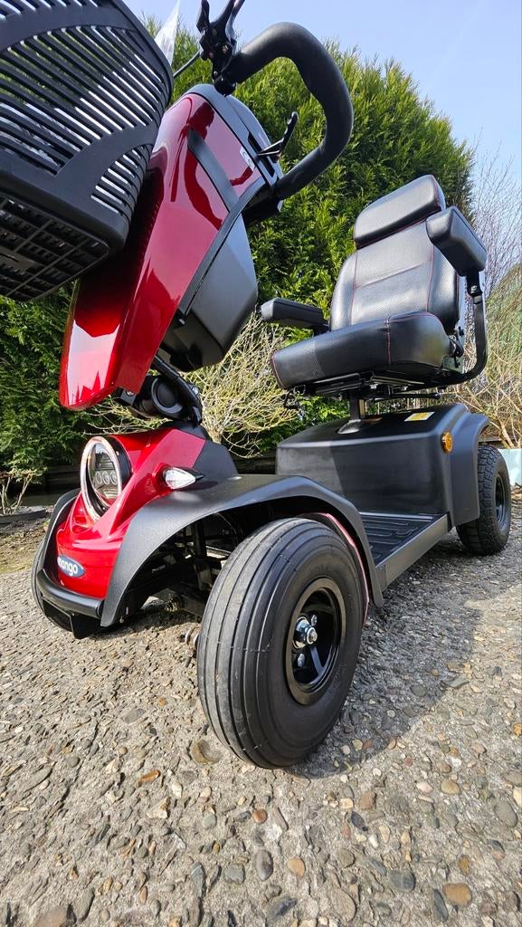 Mango Cheetha Deluxe stabiele 4wiel scootmobiel 2023,z.g.a.n, Ophalen, Zo goed als nieuw