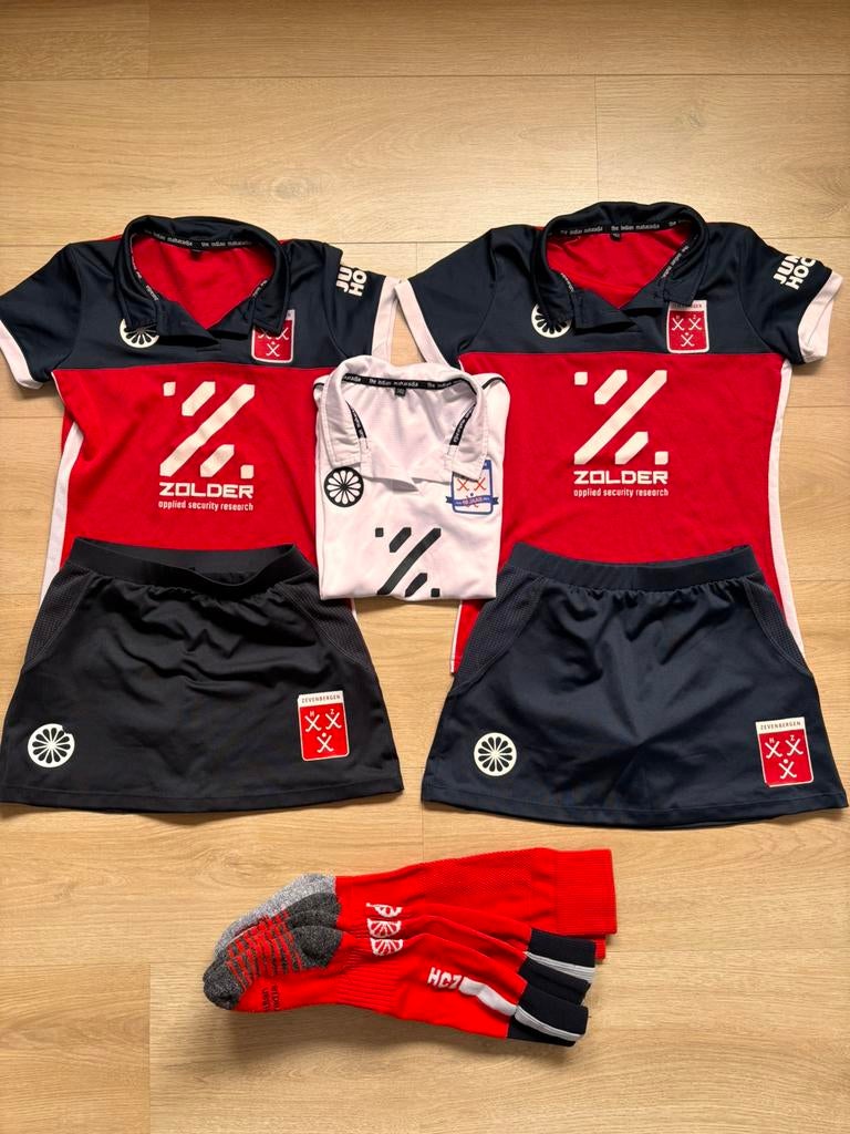 Hockey tenue Zevenbergen HCZ, Ophalen, Zo goed als nieuw, Kleding