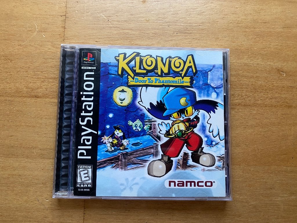 klonoa door to phantomile ps1 usa, Spelcomputers en Games, 1 speler, Racen en Vliegen, Ophalen of Verzenden, Zo goed als nieuw