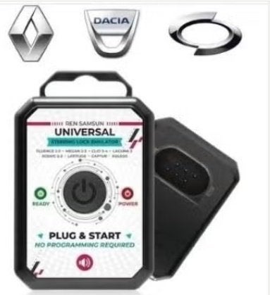 Renault Stuurslot Emulator, Ophalen, China, Info@autosleutelsservice.nl, China