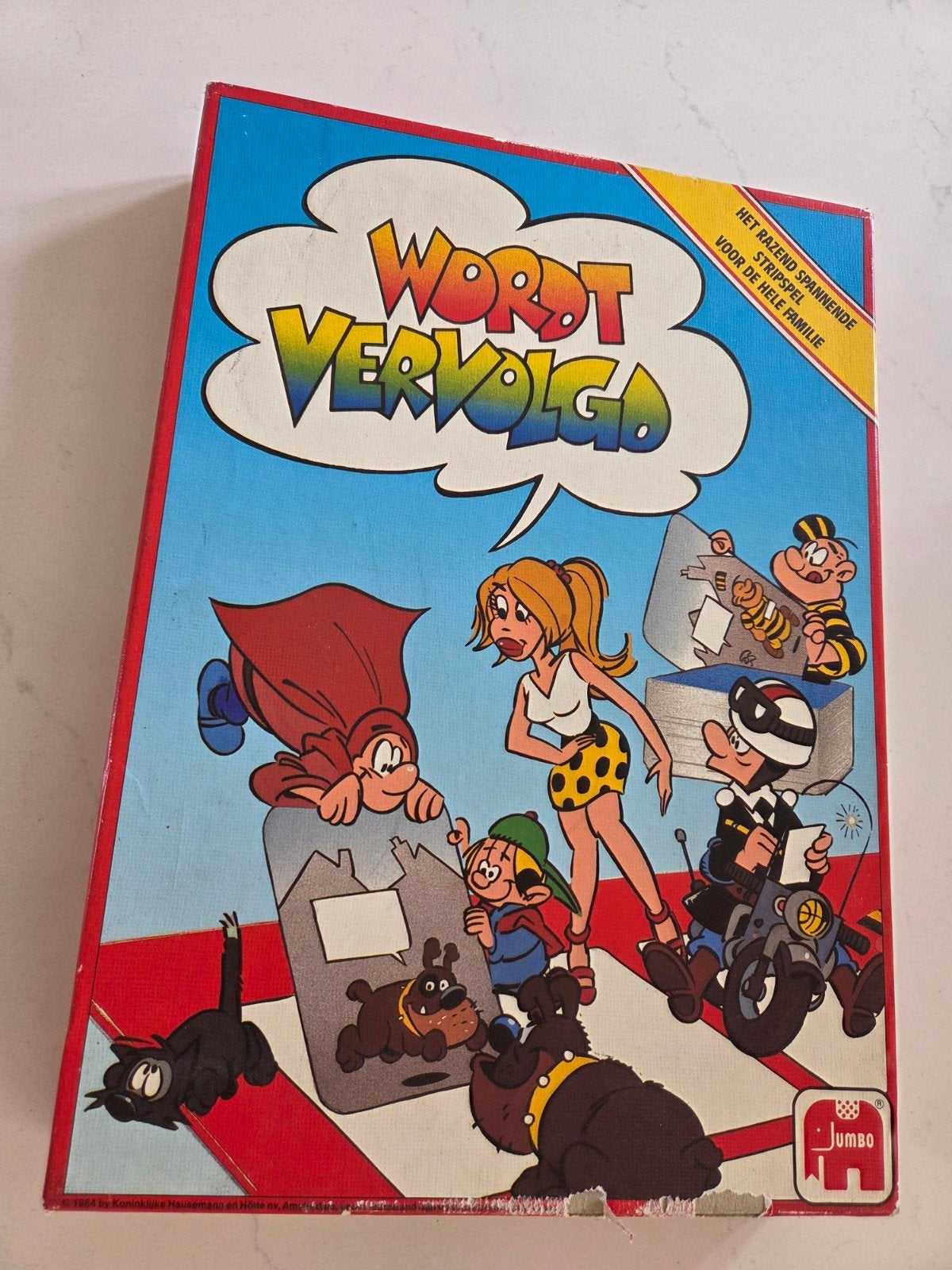 Wordt Vervolgd - Het razend spannende stripverhaal spel, Hobby en Vrije tijd, Gezelschapsspellen | Bordspellen, Drie of vier spelers