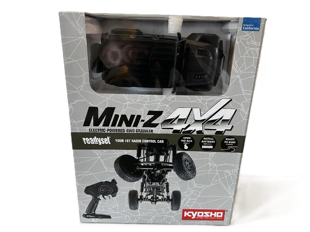 Kyosho Mini-Z 4X4 MX-01 Jeep Wrangler Rubicon Granite, Elektro, Nieuw, Ophalen of Verzenden, Auto onroad