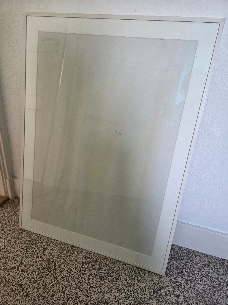 Wissellijst 60x80, BARTH, Huis en Inrichting, Woonaccessoires | Lijsten, Ophalen, Gebruikt, Clicklijst, Wit