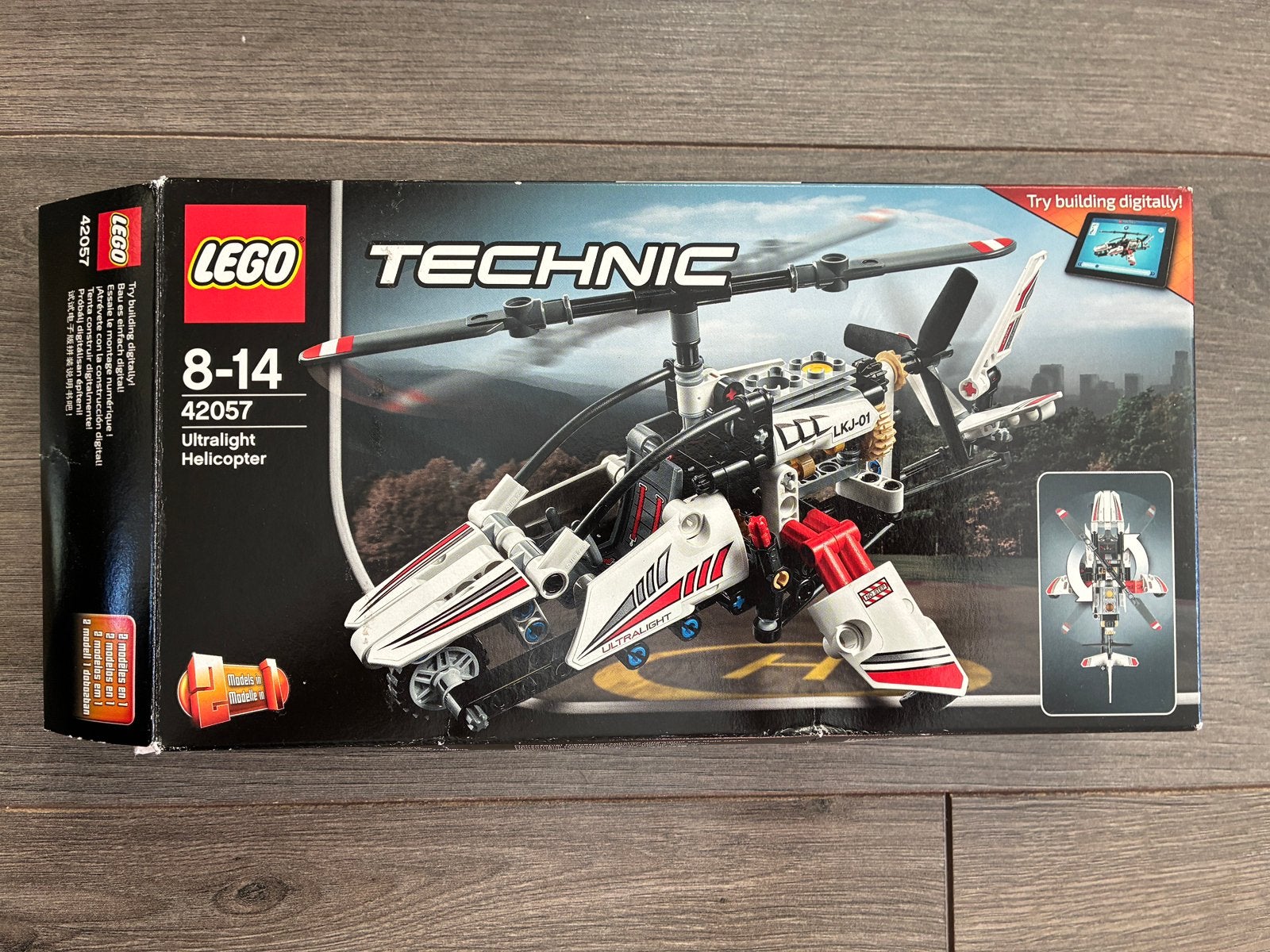 Lego Technic Ultralight Helicopter #42057 (2017), Ophalen, Compleet, Lego, Zo goed als nieuw