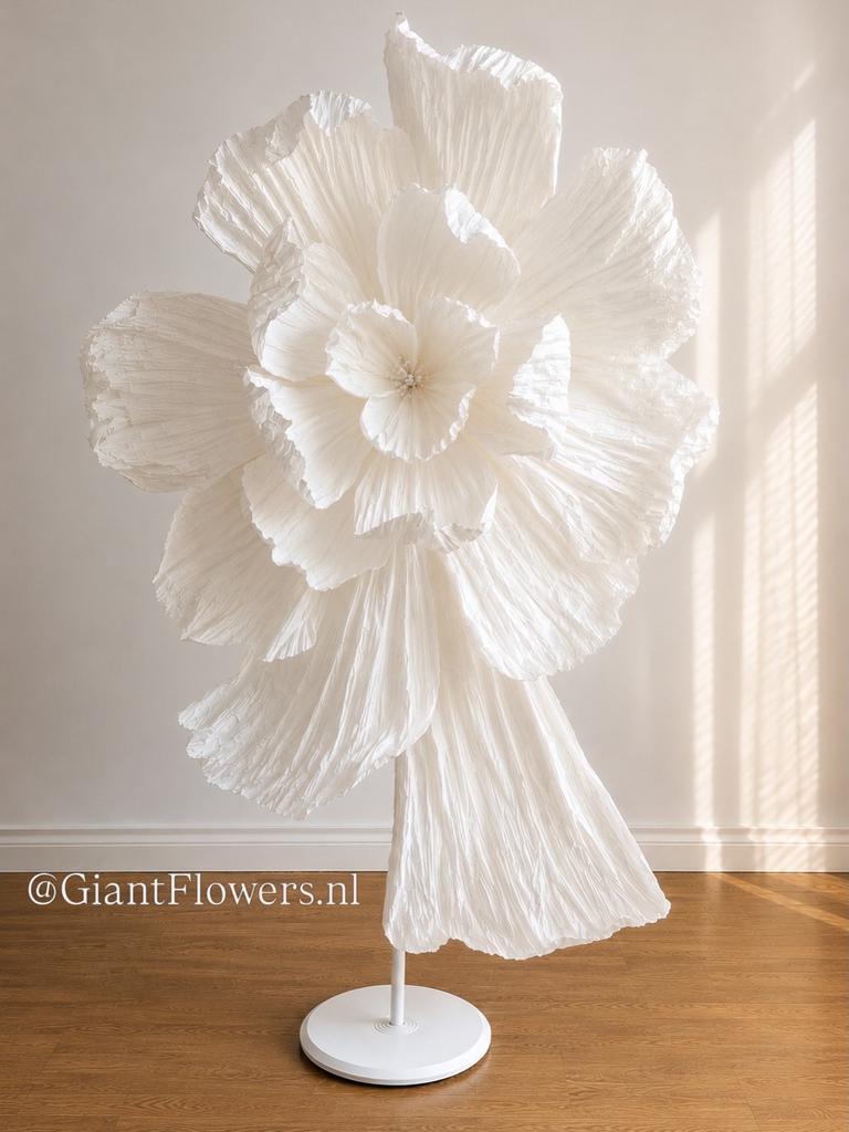 Wedding Backdrop | Grote Bloemen Decoratie Bruiloft, Ophalen of Verzenden, Nieuw, Wit