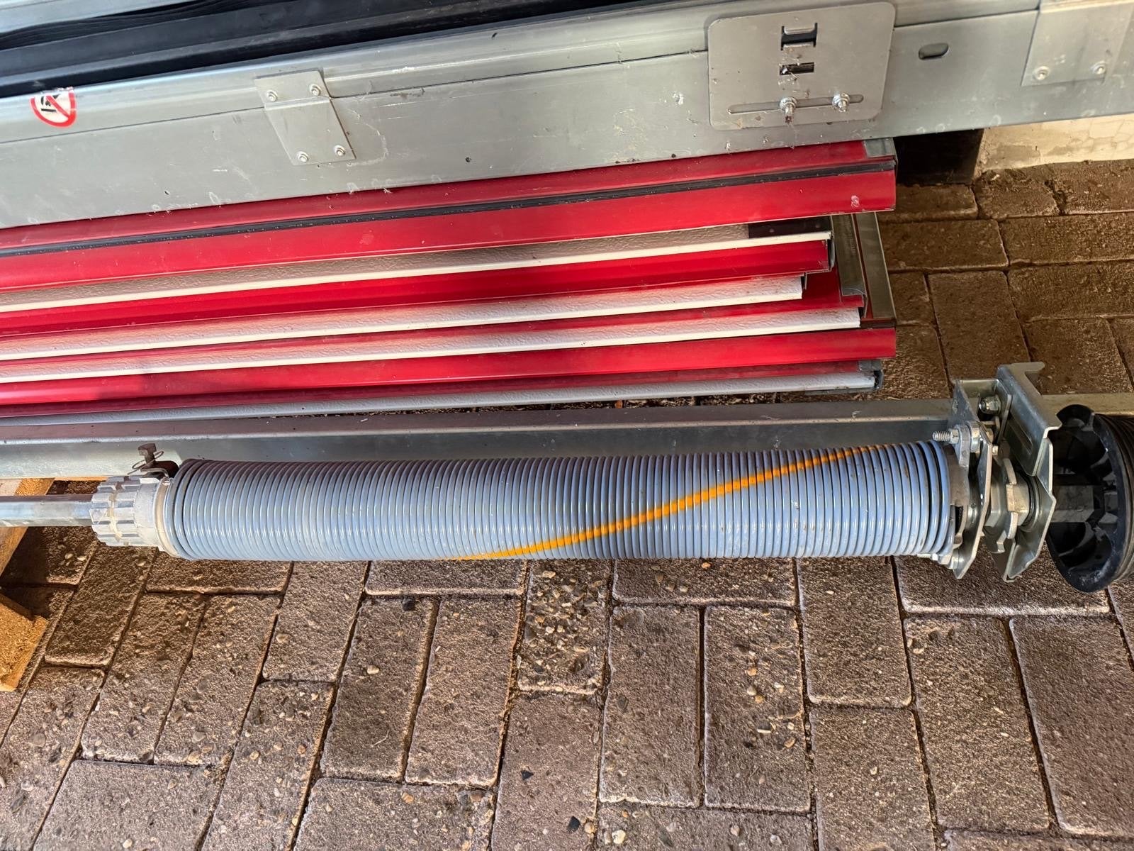 Overheaddeur, Sectionaaldeur, schuurdeur, Ophalen, Gebruikt, Garagedeur, 120 cm of meer