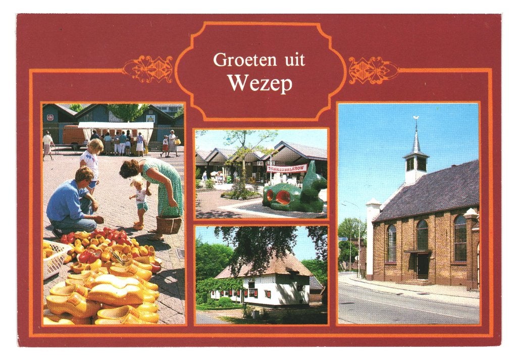 42462 Wezep Gld 80+ Gelopen met Postzegel