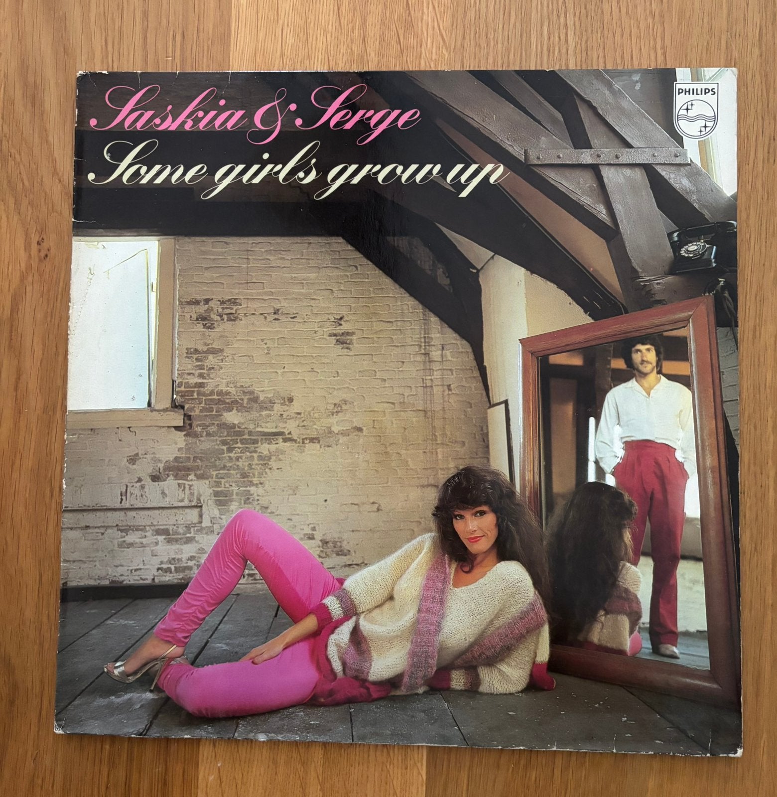 Saskia & Serge  some girls grow up  lp vinyl, Ophalen of Verzenden, Gebruikt, 12 inch