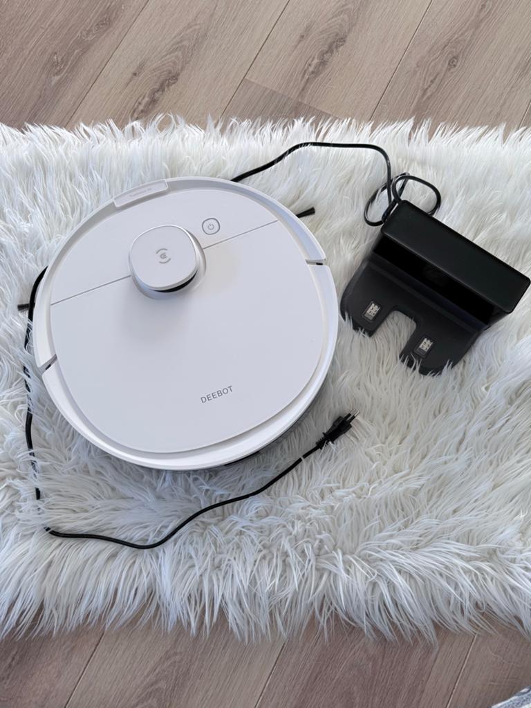 Ecovacs Deebot robotstofzuiger met dweilfunctie, Dweilfunctie, Ophalen of Verzenden, Robotstofzuiger, Reservoir