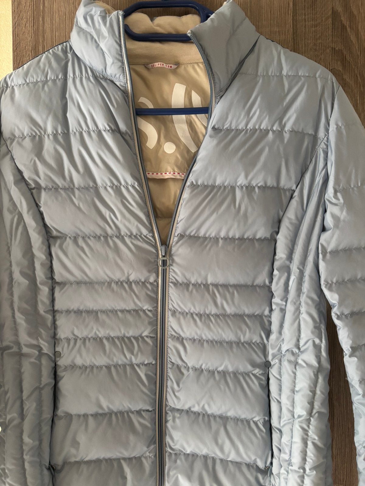 s.Oliver zomerjas, Ophalen of Verzenden, Zo goed als nieuw, Maat 38/40 (M), Blauw