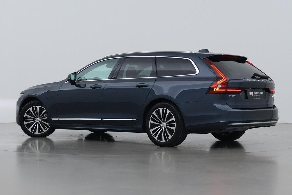 Volvo V90 T6 Plug-in hybrid Bright | ACC | Harman/Kardon | B, Auto's, Volvo, Euro 6, 4 cilinders, 1969 cc, Blauw