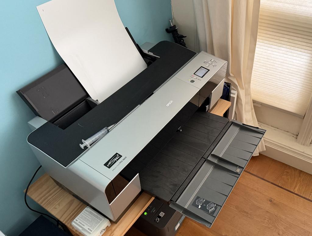 Epson Stylus 3800 fotoprinter, Computers en Software, Printers, Ophalen, Gebruikt, Fotoprinter, Kleur printen