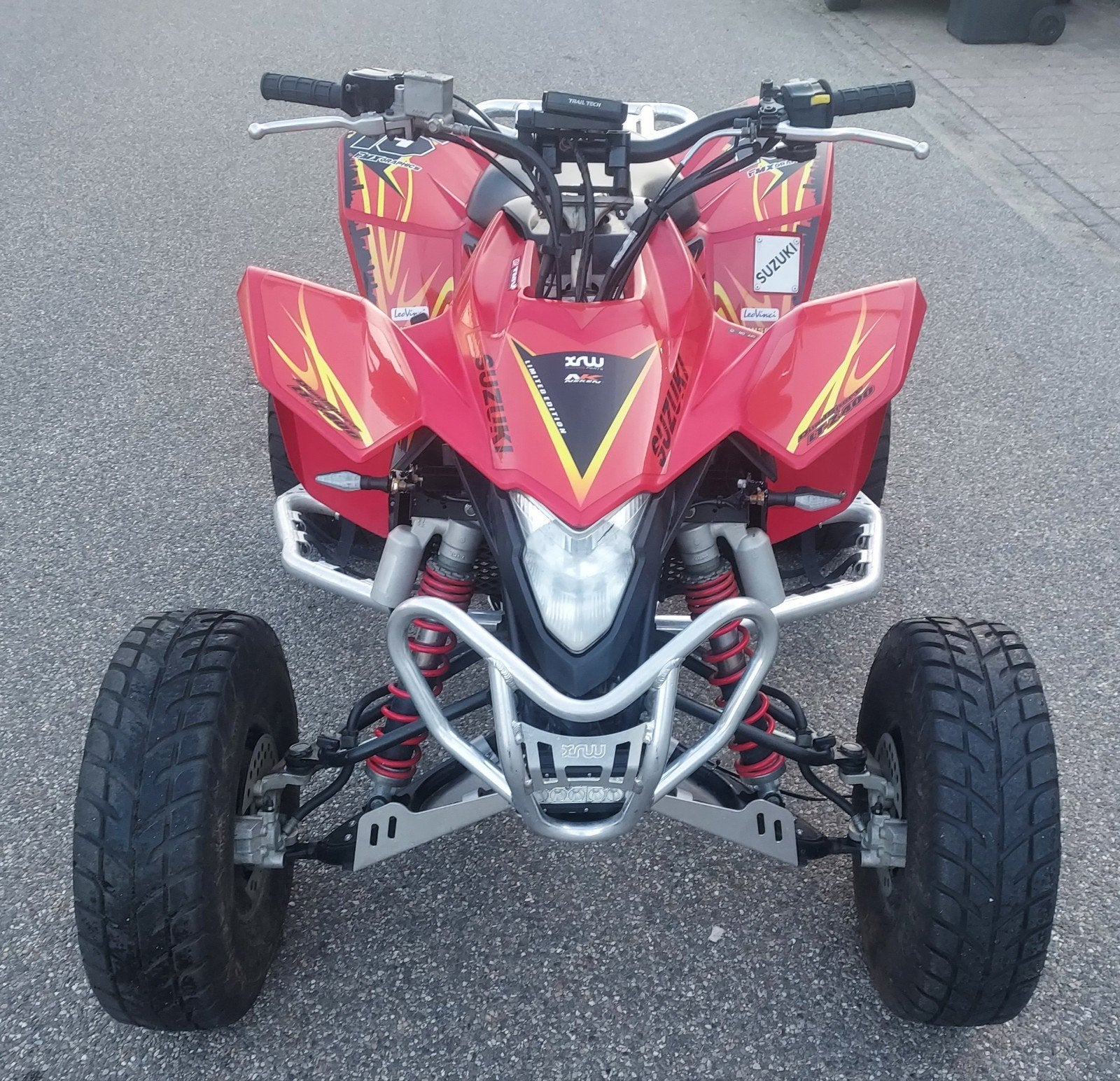 Suzuki LTZ 400 quad NL kenteken, Ophalen