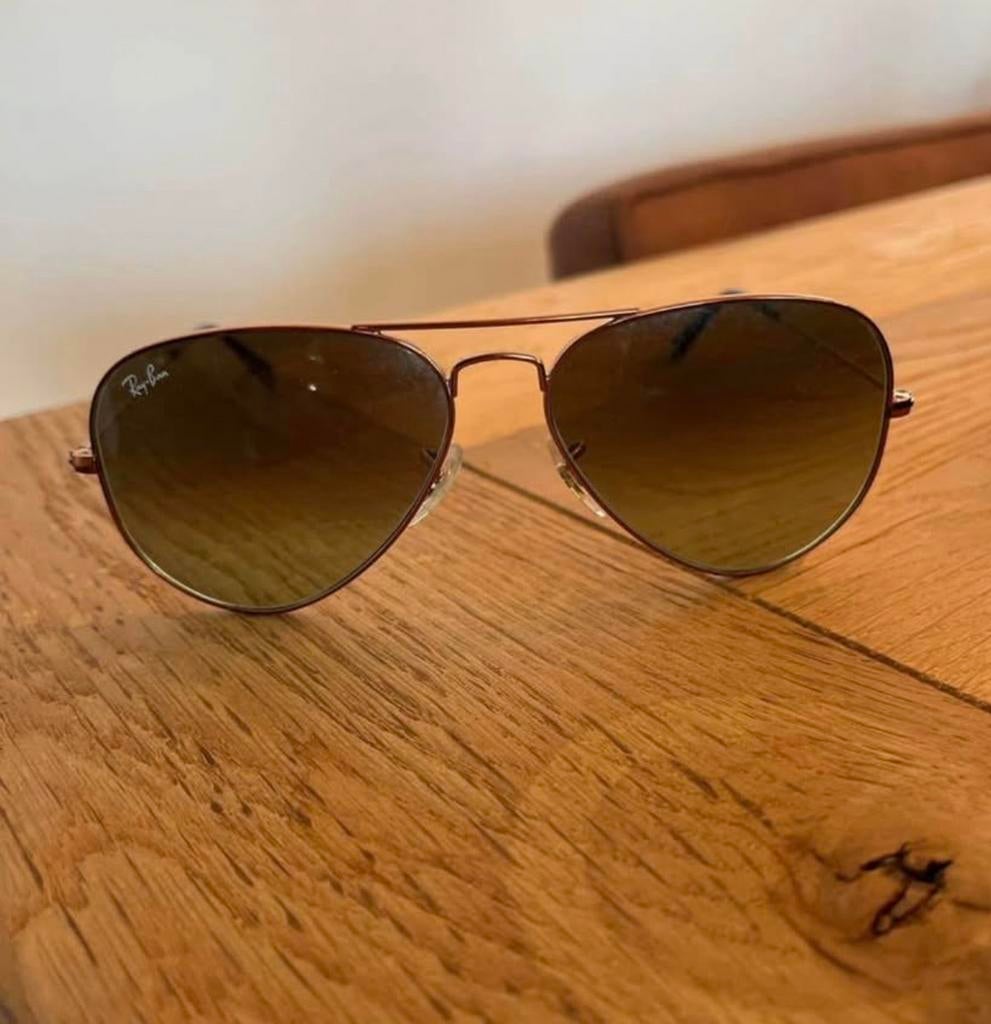 Ray-Ban Aviator Large Metal RB 3025 Zonnebril unisex, Zonnebril, Ophalen of Verzenden, Zo goed als nieuw, Ray-Ban