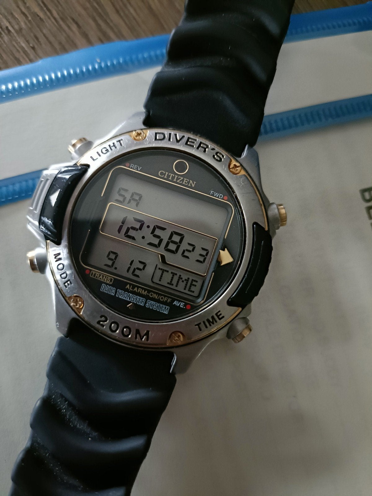Citizen Pro Master Diver 200m Hyper-AquaLand Zie Fotos, Ophalen of Verzenden, Gebruikt, Android, Citizen