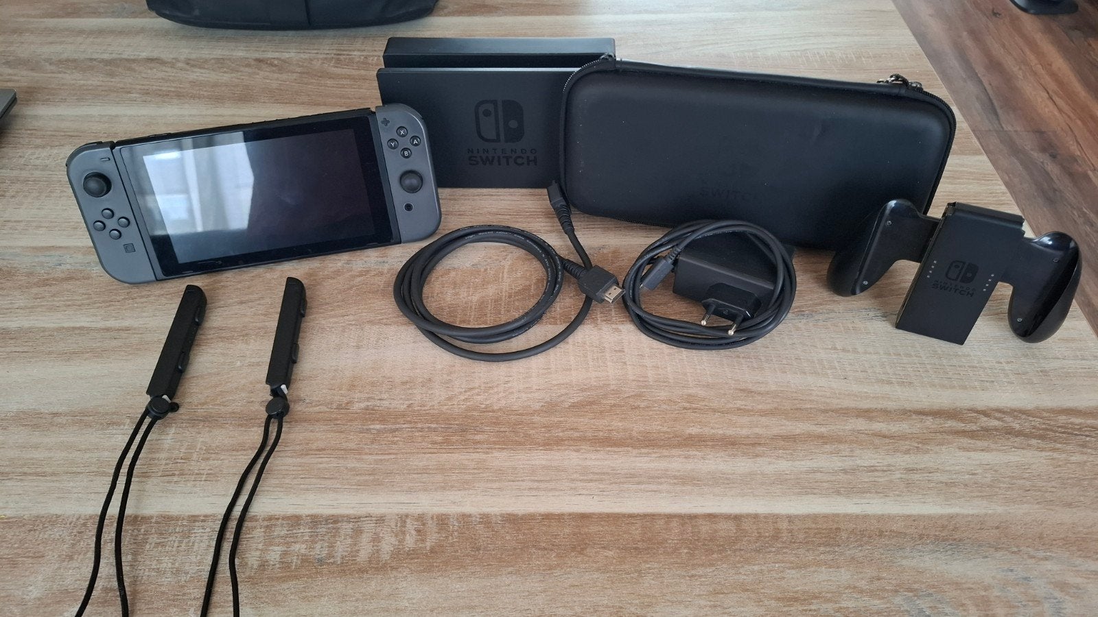 Nintendo Switch (2018 model) - Grijs - zonder doos, Spelcomputers en Games, Spelcomputers | Nintendo Switch, Ophalen of Verzenden