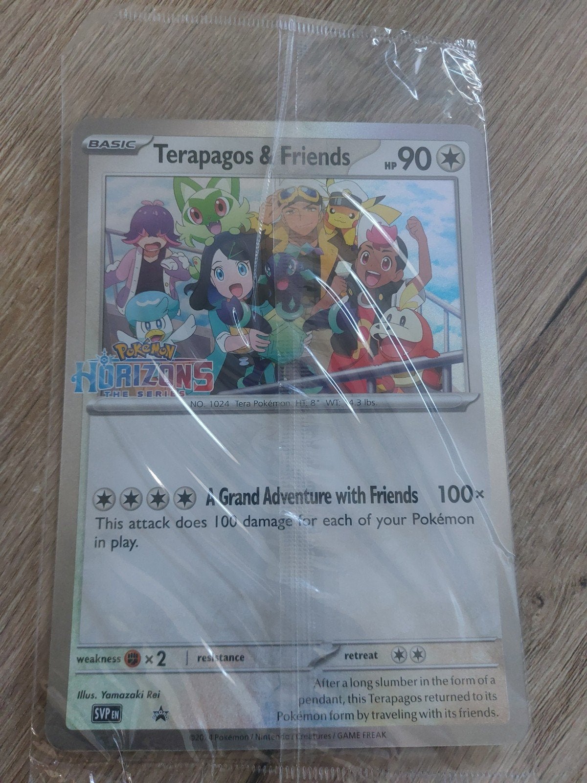 Jumbo Pokémonkaart Terapagos & Friends - Promokaart, Ophalen of Verzenden, Nieuw, Losse kaart
