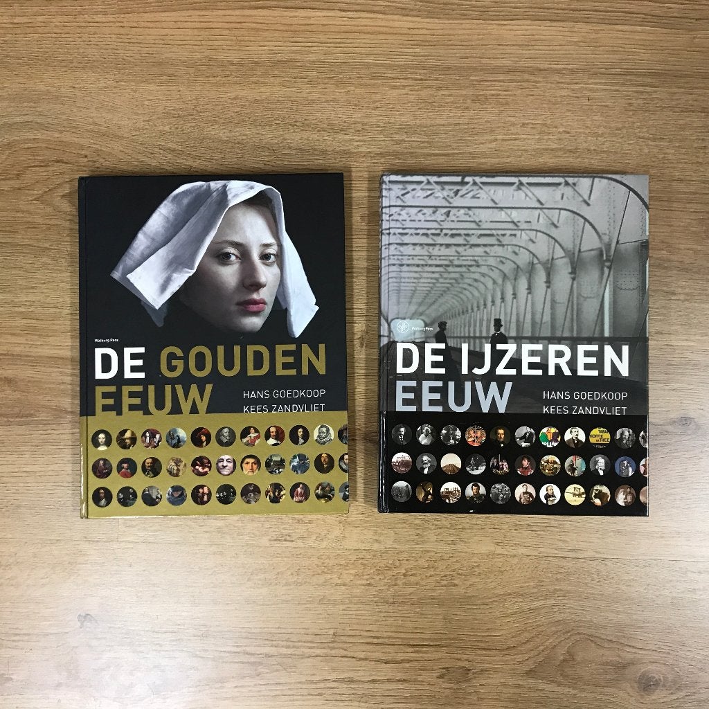 De Gouden eeuw en de IJzeren eeuw, Ophalen of Verzenden, Zo goed als nieuw, Meerdere auteurs, 17e en 18e eeuw