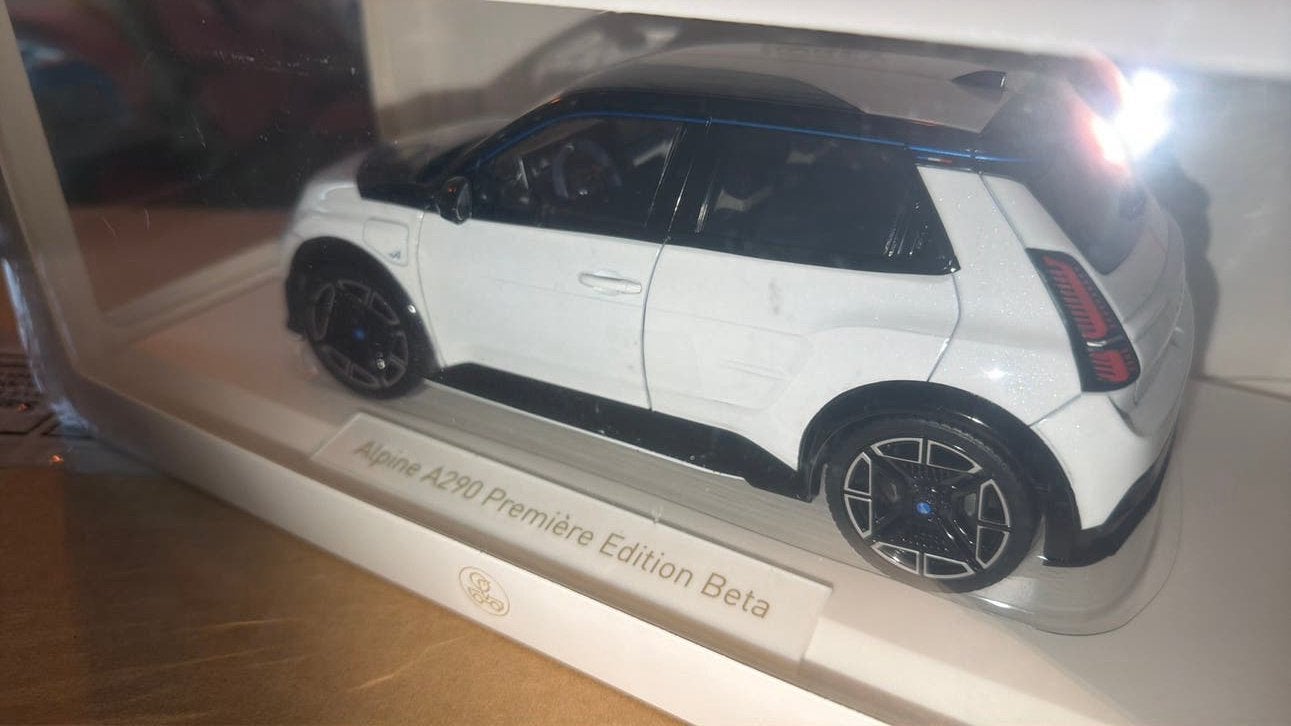 Norev  1:18 Alpine A290 Première Edition Beta Modelauto, Auto, G, Nieuw, Norev