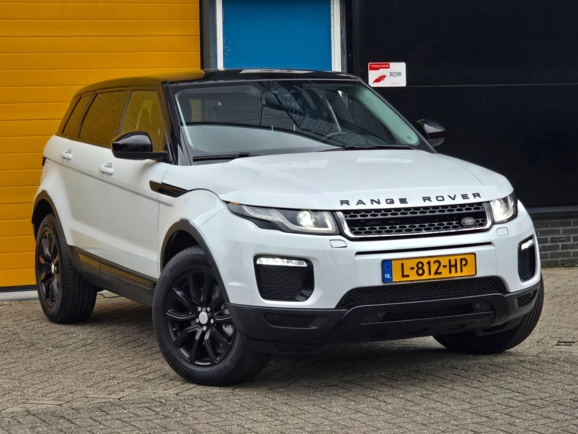 Land Rover Range Rover Evoque 2.0 Si4 SE Dynamic / Aut / Cam, Auto's, Wit, Leder, Bedrijf, Vierwielaandrijving