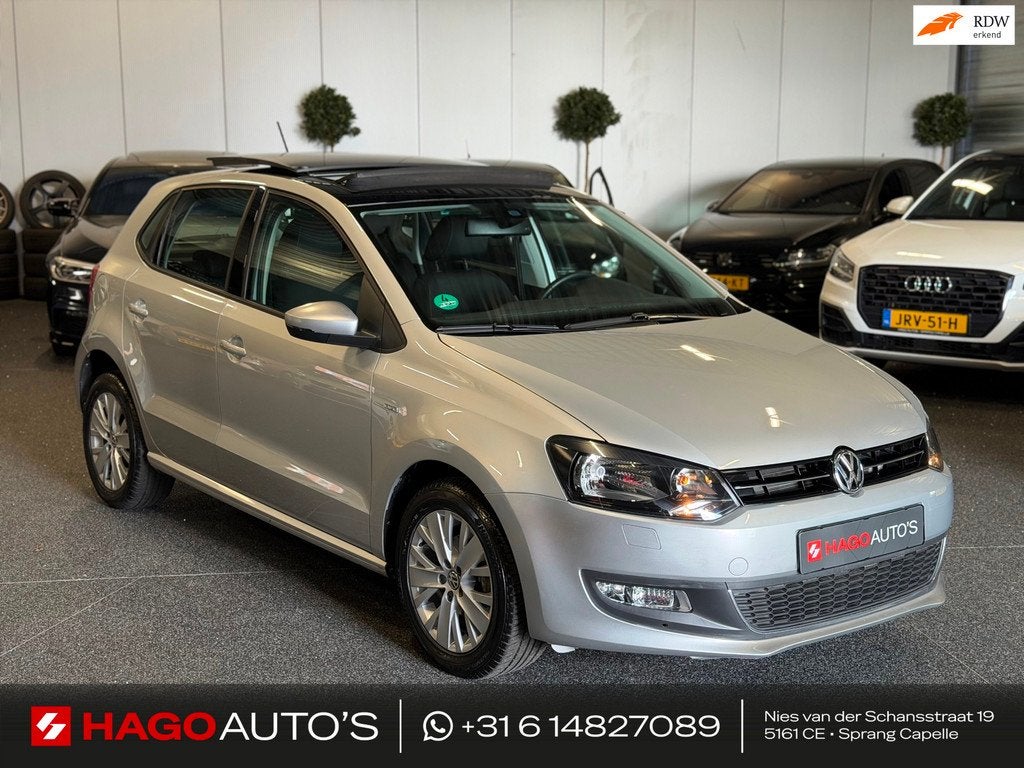 Volkswagen Polo 1.2 TSI Life 1E-EIG/DSG/CARPLAY/PANO/CRUISE/, Stof, Gebruikt, 4 cilinders, Bedrijf