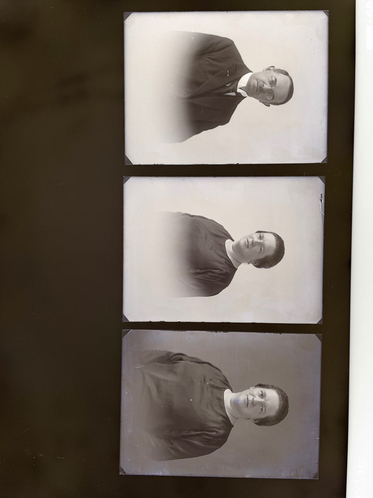 Glasnegatieven 16 x verschillende maten, Verzamelen, Gebruikt, Verzenden, Foto, Voor 1940