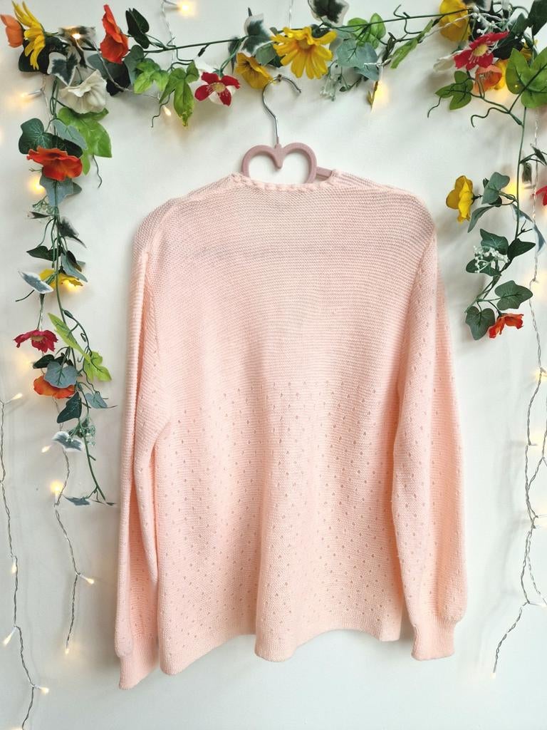 Super schattig vintage lolita/girly geborduurd vestje, Ophalen of Verzenden, Zo goed als nieuw, Maat 38/40 (M), Roze