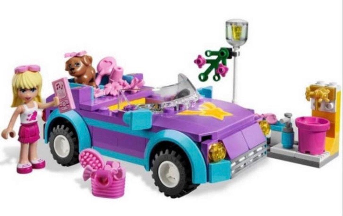 Lego Friends Stephanie’s Cool Convertible 3183, Ophalen, Compleet, Gebruikt, Lego