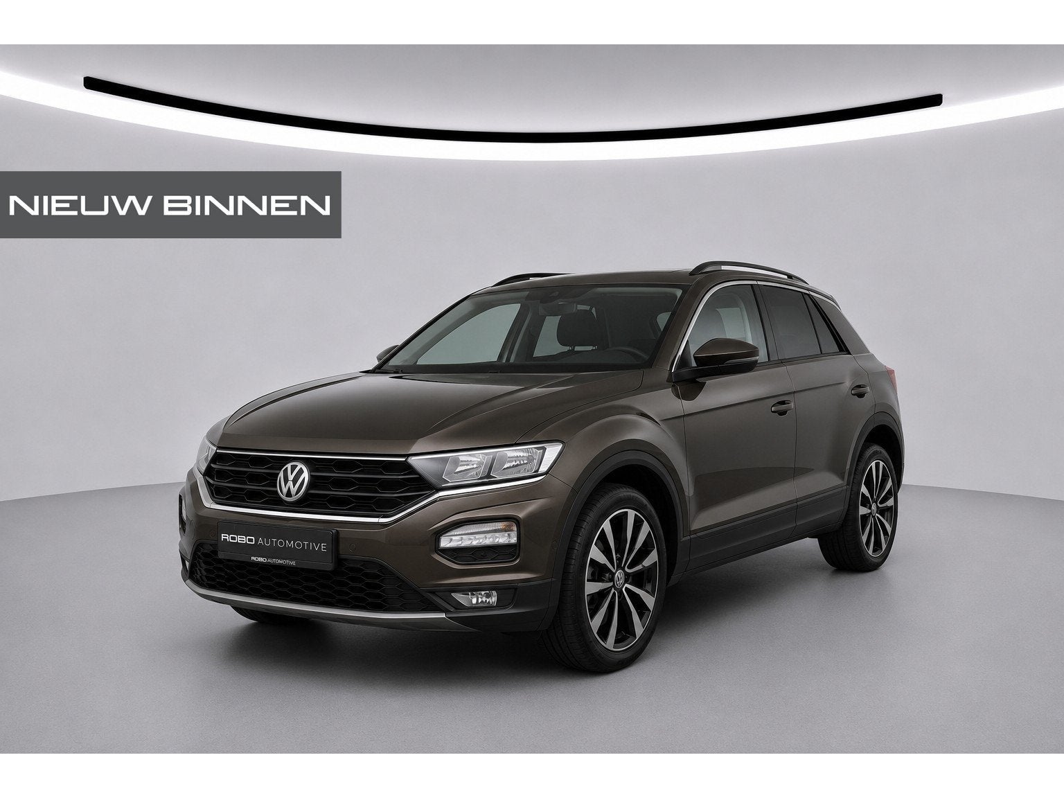Volkswagen T-Roc 1.0 TSI | Stoelverwarming | Apple Carplay |, Voorwielaandrijving, Stof, Gebruikt, Bruin