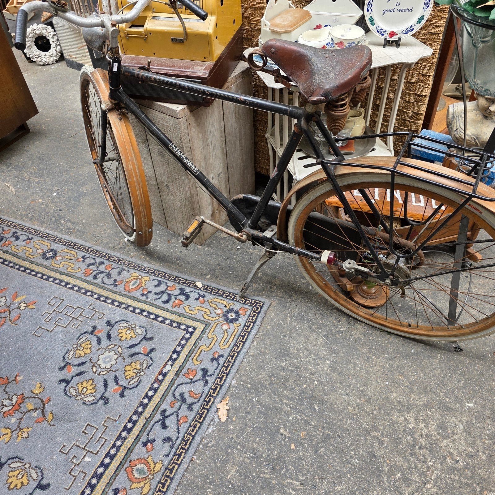 Unieke Vintage Transportfiets 'Cycle Jeep' De Nul Antwerpen, Ophalen