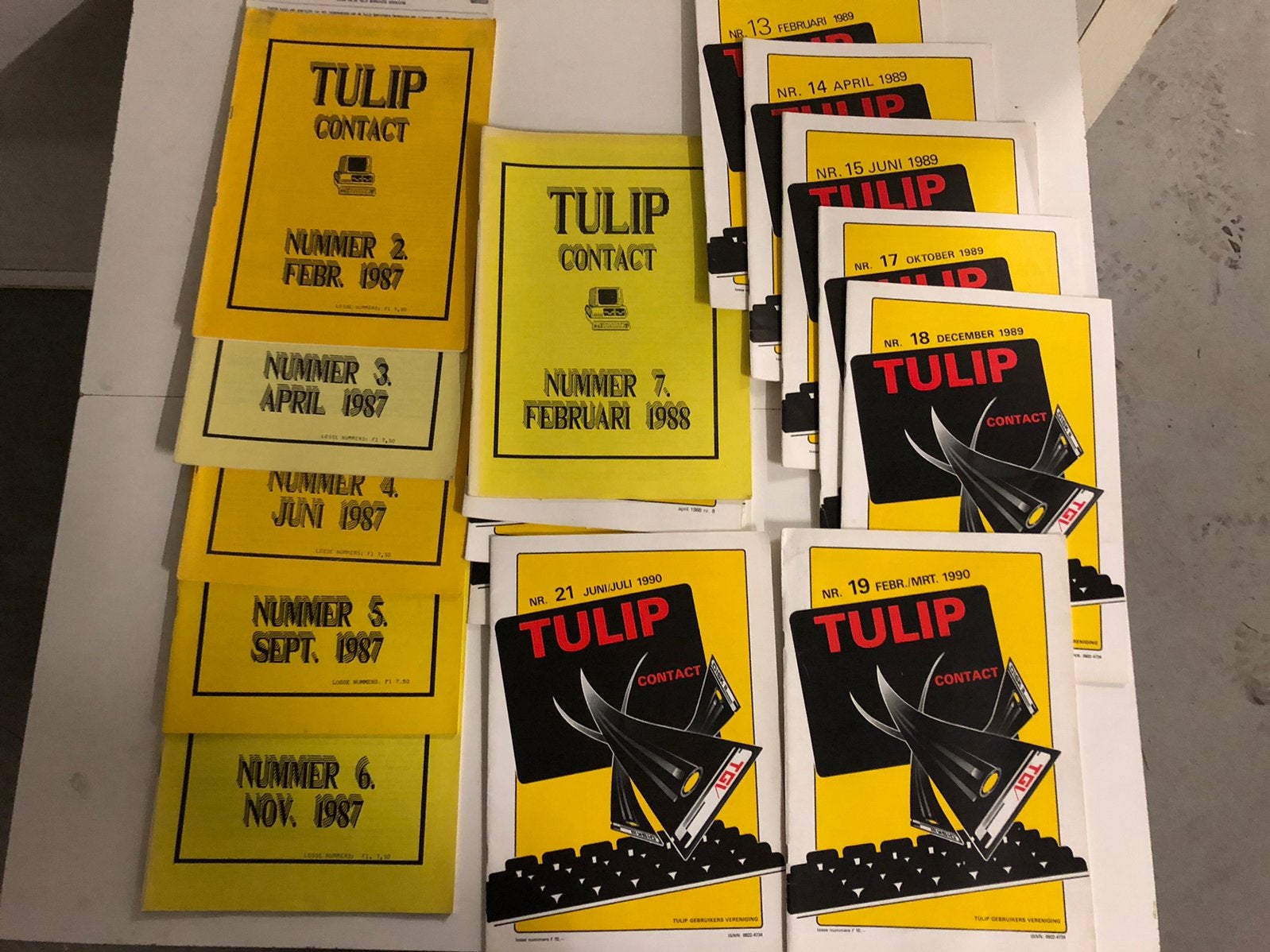 Tulip Contact magazines jaren 80/90., Ophalen of Verzenden, Tulip