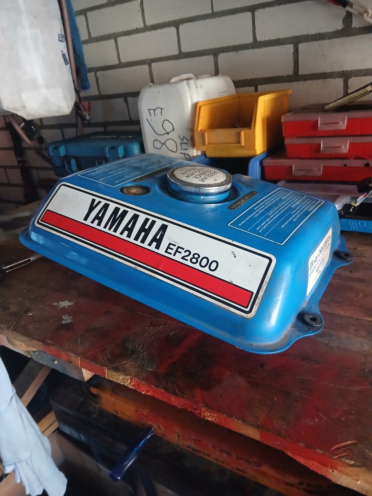 Yamaha EF2800 Brandstoftank - Origineel Onderdeel, Ophalen of Verzenden