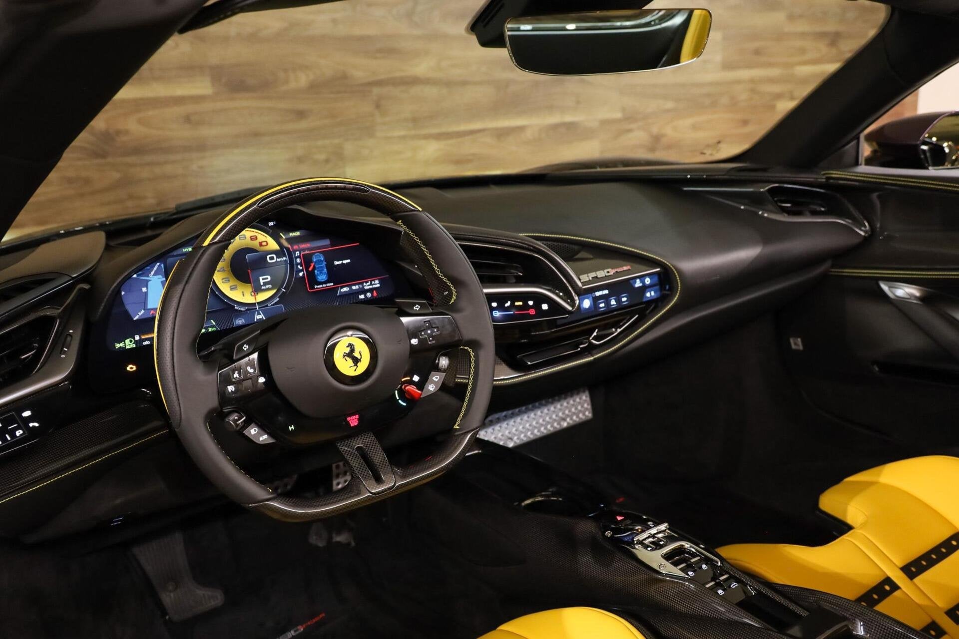 Ferrari SF90 Spider 4.0 V8|Assetto Fiorano|Full Carbon|PPF|, Automaat, Dealer onderhouden, Overige kleuren, Cabriolet