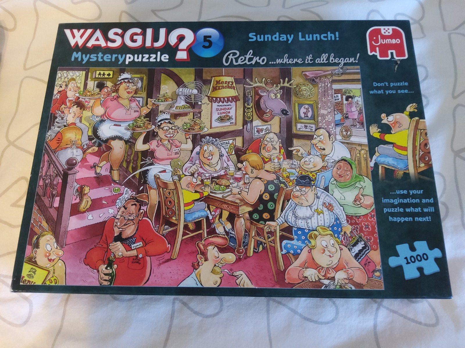 wasgij puzzels, Ophalen of Verzenden, 500 t/m 1500 stukjes, Zo goed als nieuw, Legpuzzel