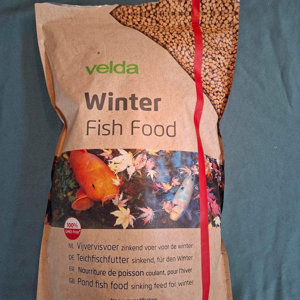 Velda Fish Food vijvervoer / koi voer  zinkend win, Goudvis(sen)
