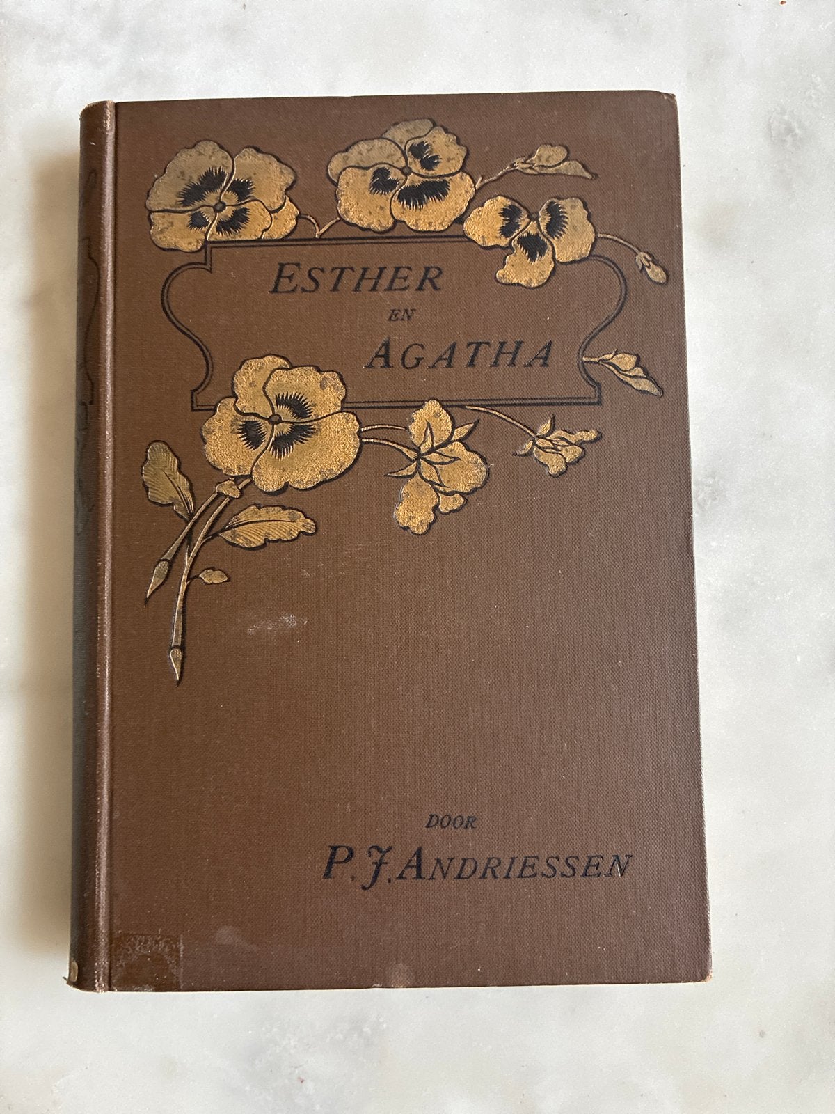Esther en Agatha - P.J. Andriessen (Antiek Boek), Ophalen of Verzenden, Gelezen, Nederland