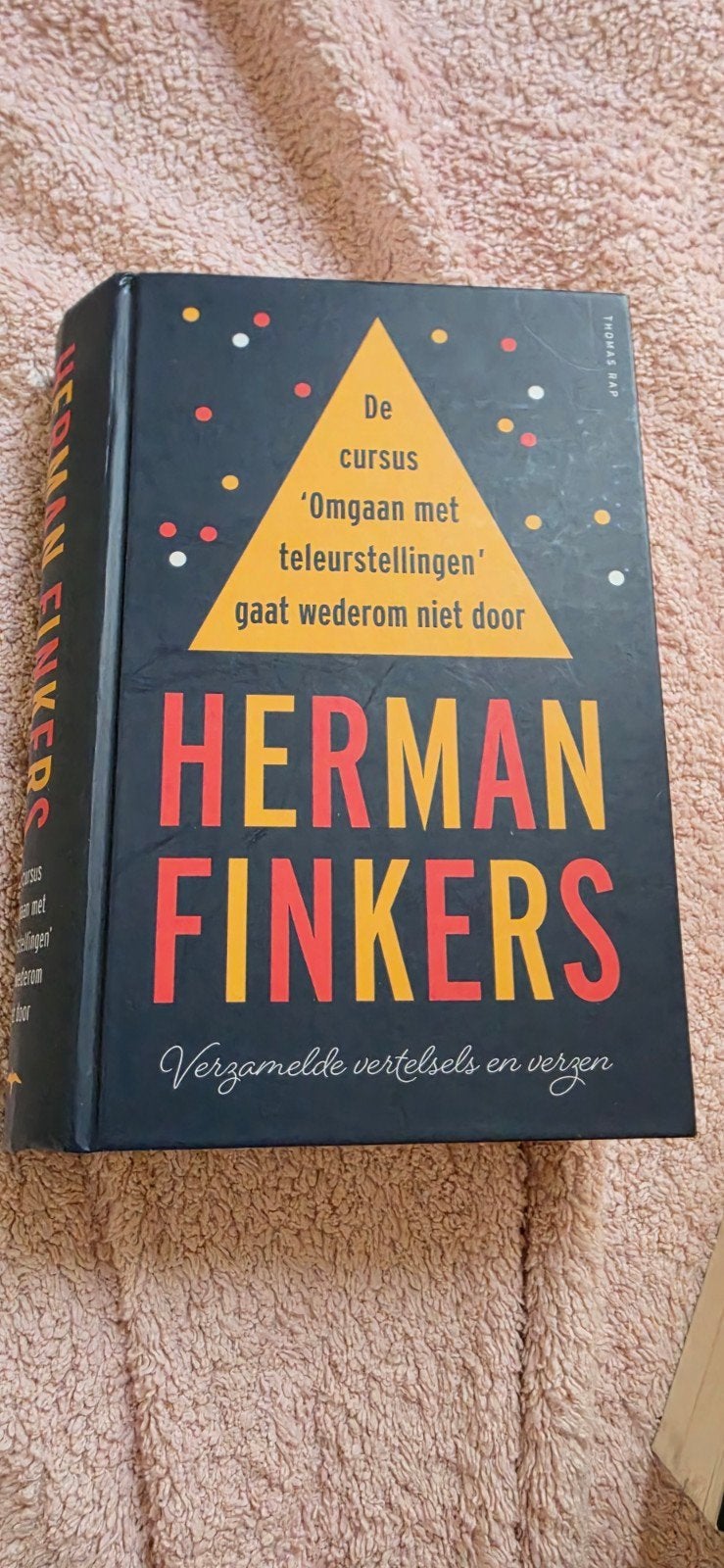 Herman Finkers - De cursus 'Omgaan met teleurstellingen', Ophalen of Verzenden, Zo goed als nieuw, Herman Finkers, Nederland