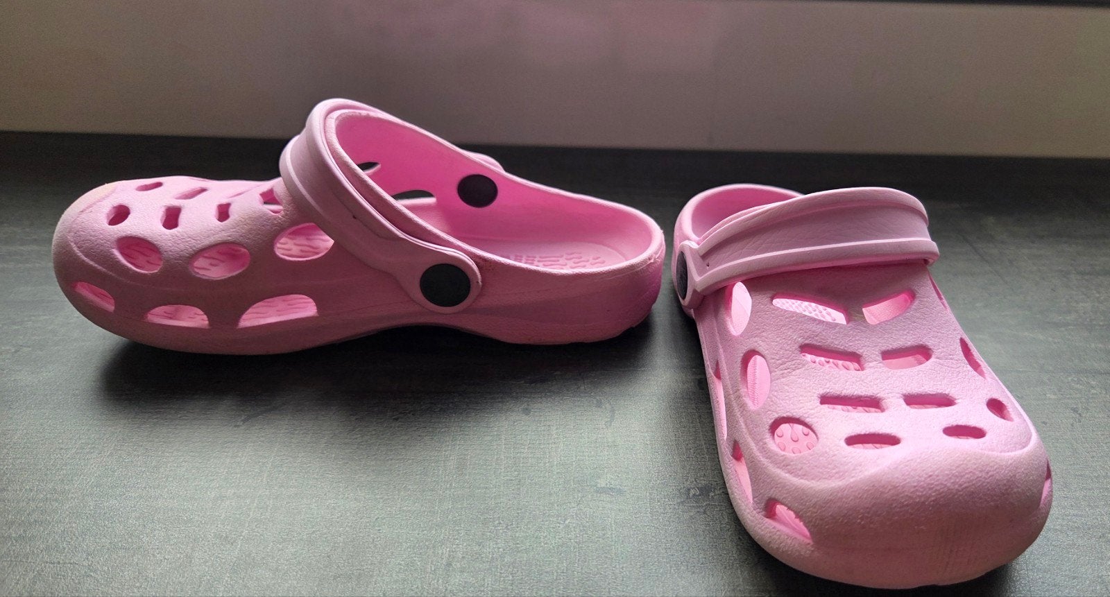 Roze kinder Crocs, maat 29, Ophalen, Gebruikt, Meisje, Overige typen