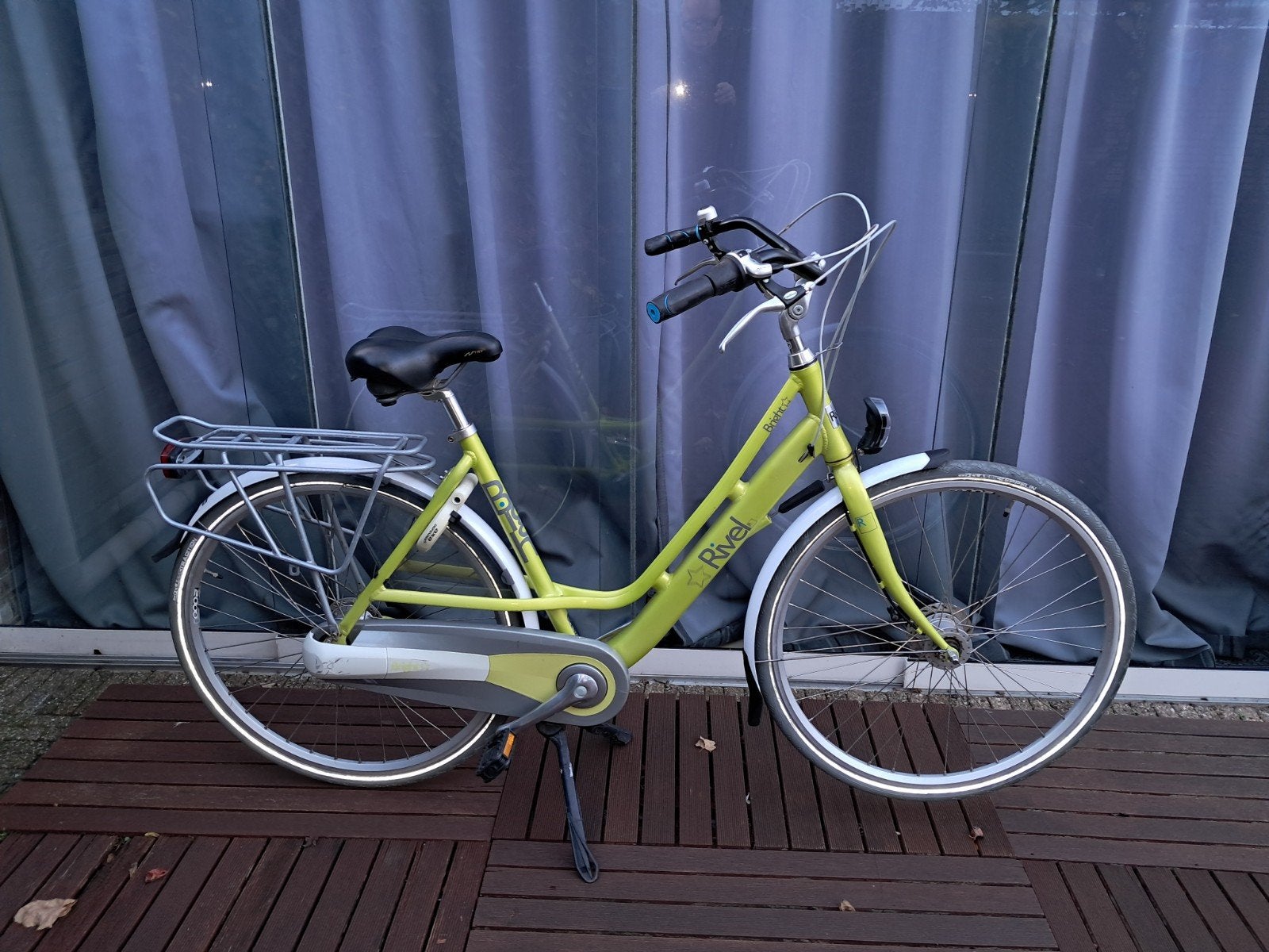 Rivel bright moederfiets/damesfiets, Ophalen, 2 zitjes, Overige merken, Versnellingen