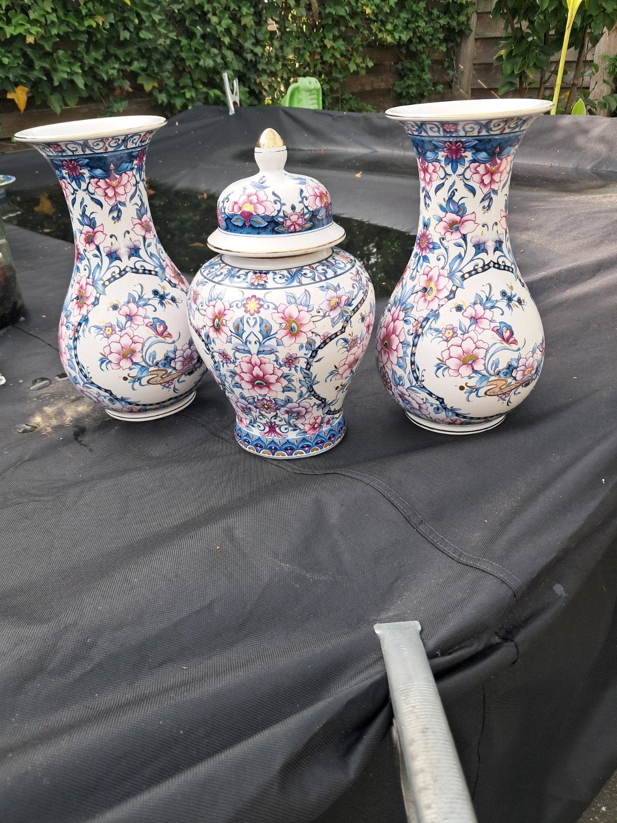 Set van 2 Italiaanse vazen en gemberpot, Fransesco Guarino, Ophalen of Verzenden