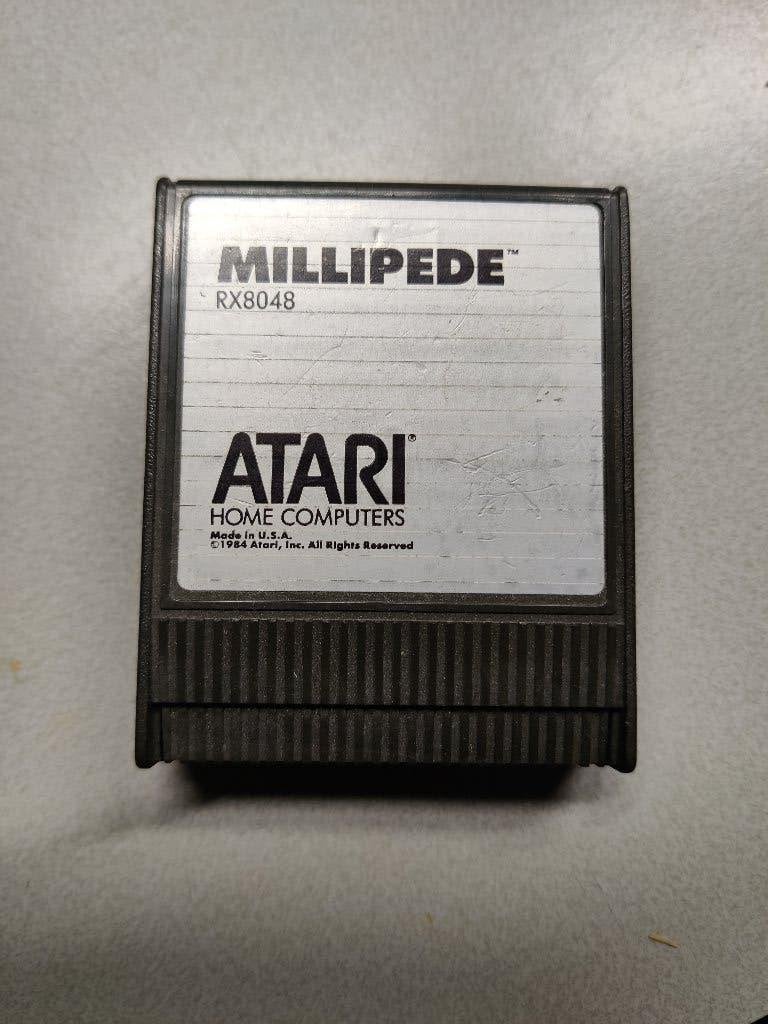 Millipede - Atari XL/XE cartridge - RX8048 - U.S.A., Spelcomputers en Games, Gebruikt, Ophalen of Verzenden, Overige modellen