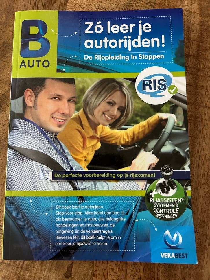 Rijopleiding In Stappen (RIS) - Zo leer je autorijden!, Boeken, Ophalen of Verzenden, Zo goed als nieuw, Overige niveaus