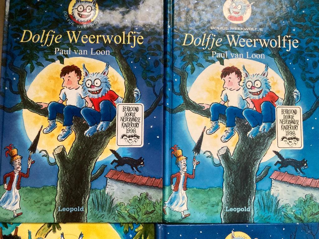 T.K. nog 7 boeken van Dolfje Weerwolfje Zie actuele lijst, Ophalen of Verzenden, Gelezen, Paul van Loon, Fictie algemeen