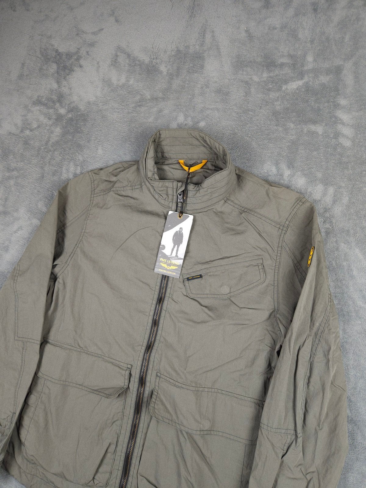 Pme Legend Short Cargo Jacket Zomer Jas L Groen Waterafstote, Kleding | Heren, Jassen | Zomer, Nieuw, Maat 52/54 (L), Groen, Verzenden