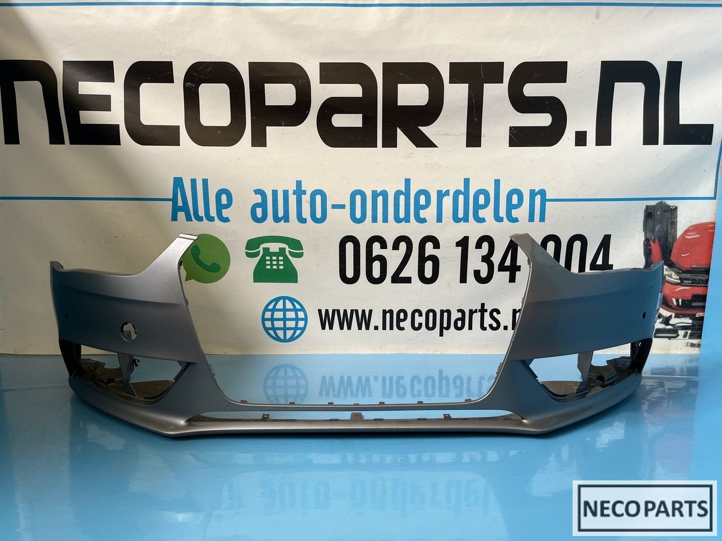 AUDI A4 B8 8K FACELIFT VOORBUMPER BUMPER ORIGINEEL, Auto-onderdelen, Carrosserie en Plaatwerk, Spatbord, Audi, Gebruikt, Ophalen of Verzenden